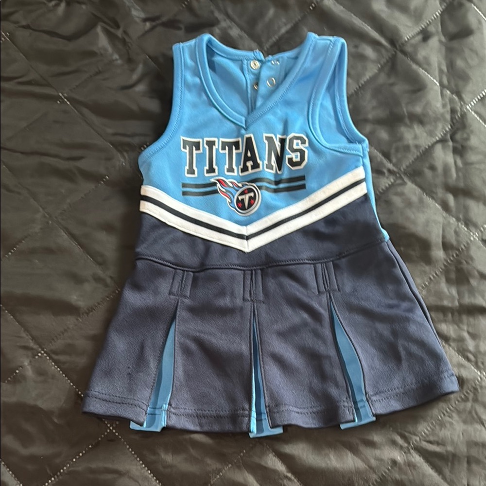 Titans Kids Sleeveless Blue Top